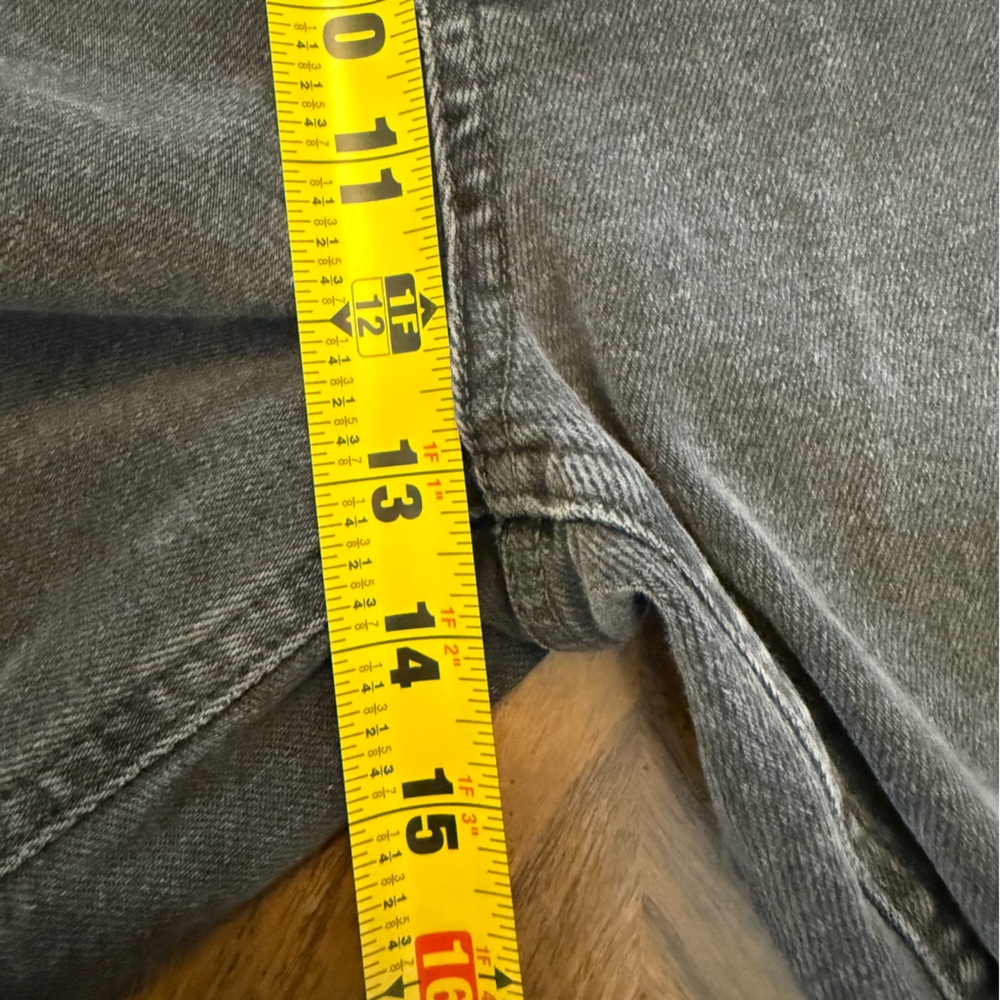 We the Free Faded Black Straight Leg Jeans with Distressed Details size 30 - Picture 8 of 8